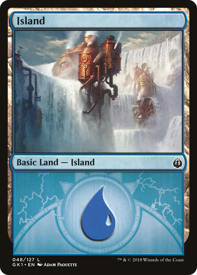 Island (48) [Guilds of Ravnica Guild Kit]-1