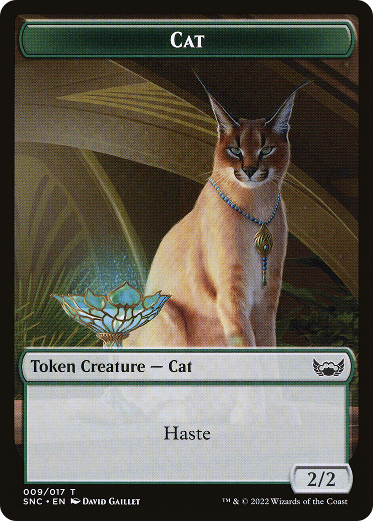 Cat (TSNC-009) - Streets of New Capenna Tokens-1