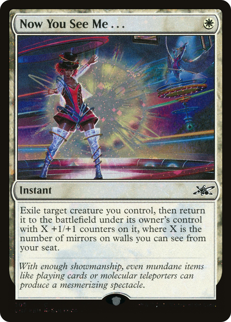 Now You See Me . . . (Galaxy Foil) [Unfinity]-1