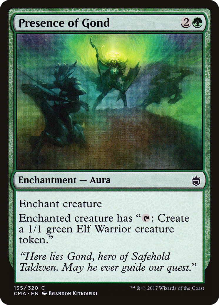 Presence of Gond [Commander Anthology]-1