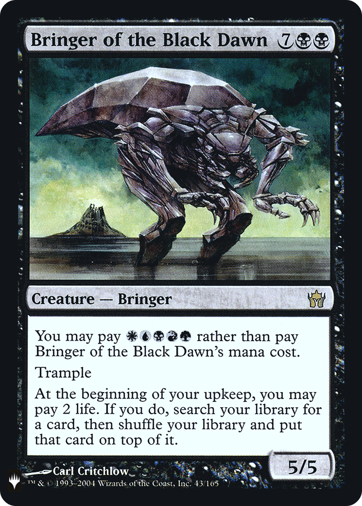 Bringer of the Black Dawn [Mystery Booster]-1