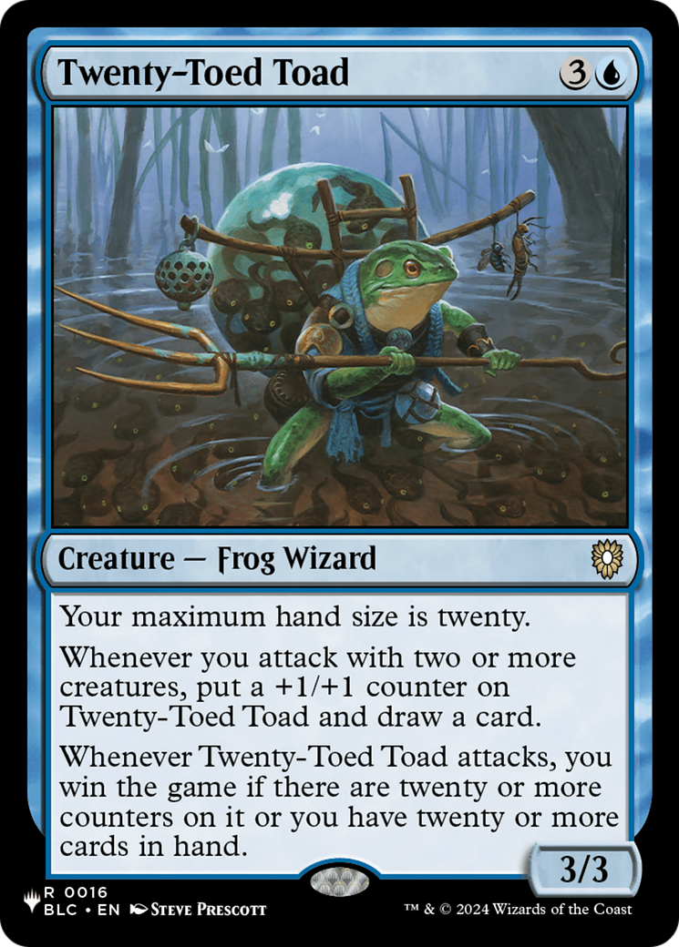 Twenty-Toed Toad [The List]-1