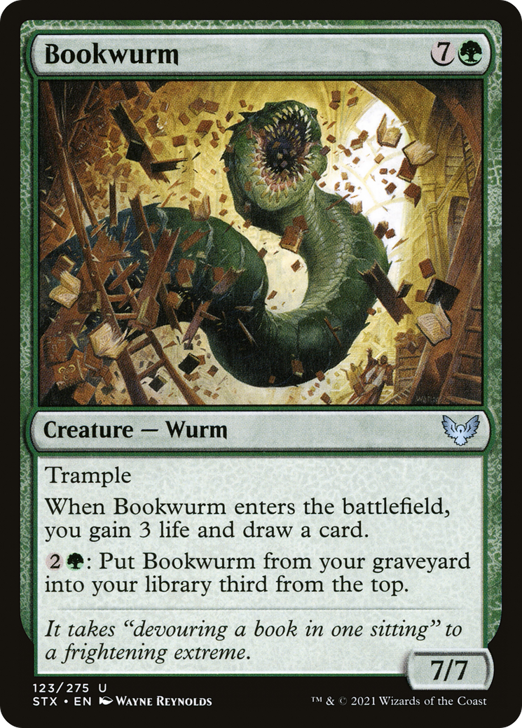 Bookwurm [Strixhaven: School of Mages]-1