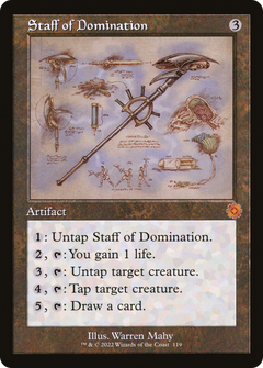 Staff of Domination (Retro Schematic) [The Brothers' War Retro Artifacts]-1