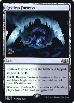 Restless Fortress [Wilds of Eldraine Prerelease Promos]-1