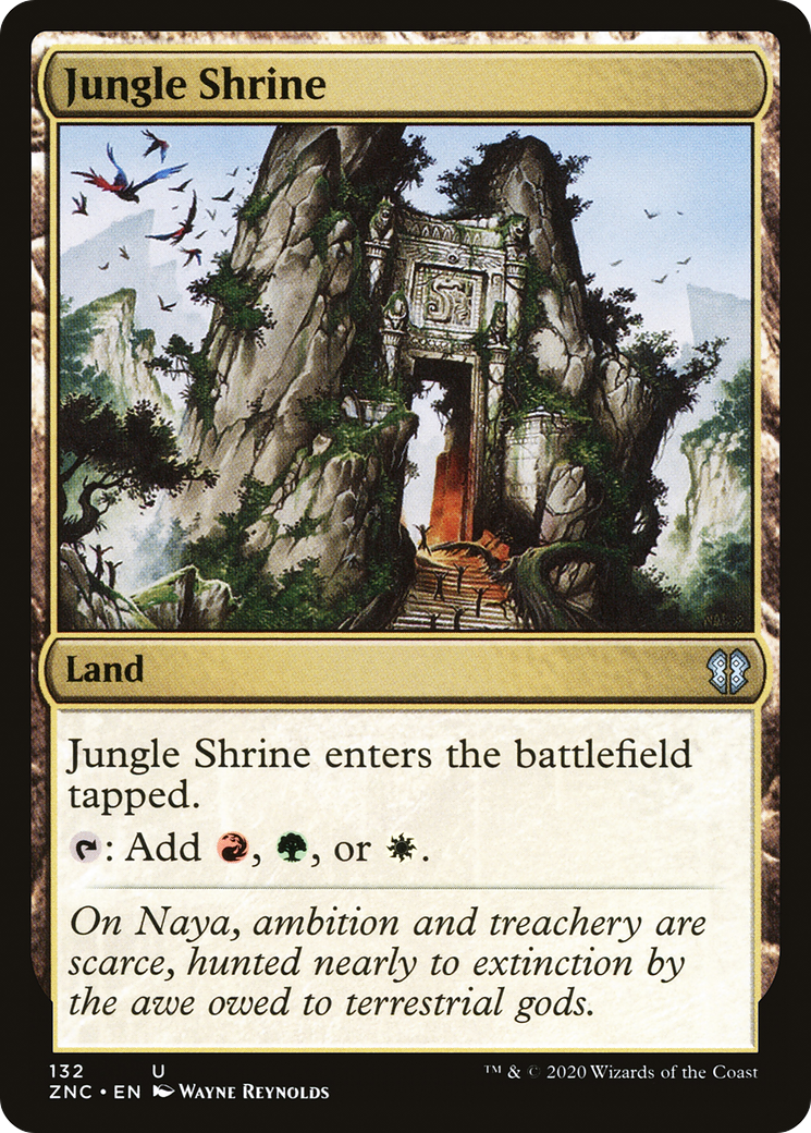 Jungle Shrine [Zendikar Rising Commander]-1
