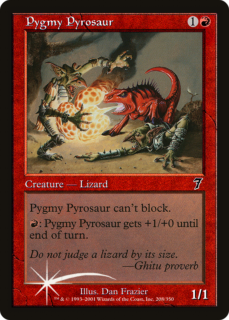 Pygmy Pyrosaur [Seventh Edition]-1