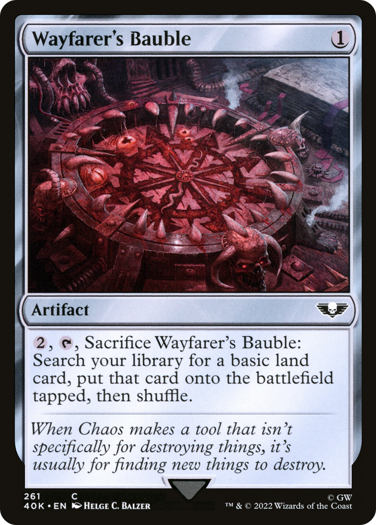 Wayfarer's Bauble (261) (40K-261) - Warhammer 40,000 Commander-1
