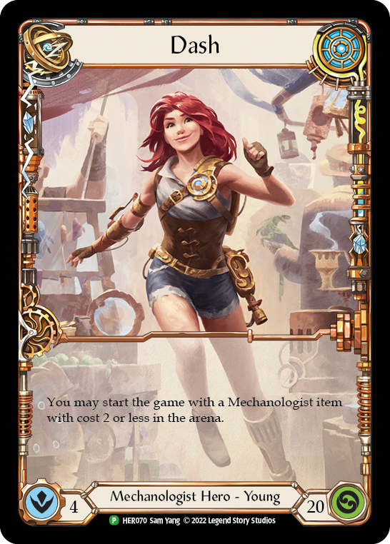 Dash [HER070] (Promo)  Cold Foil-1