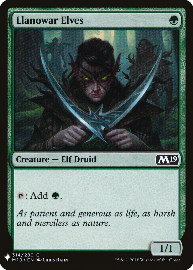 Llanowar Elves [Mystery Booster]-1
