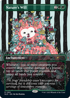 Nature's Will (Borderless) [Secret Lair Drop Series]-1