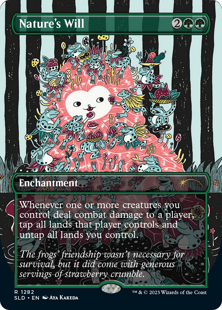 Nature's Will (Borderless) [Secret Lair Drop Series]-1
