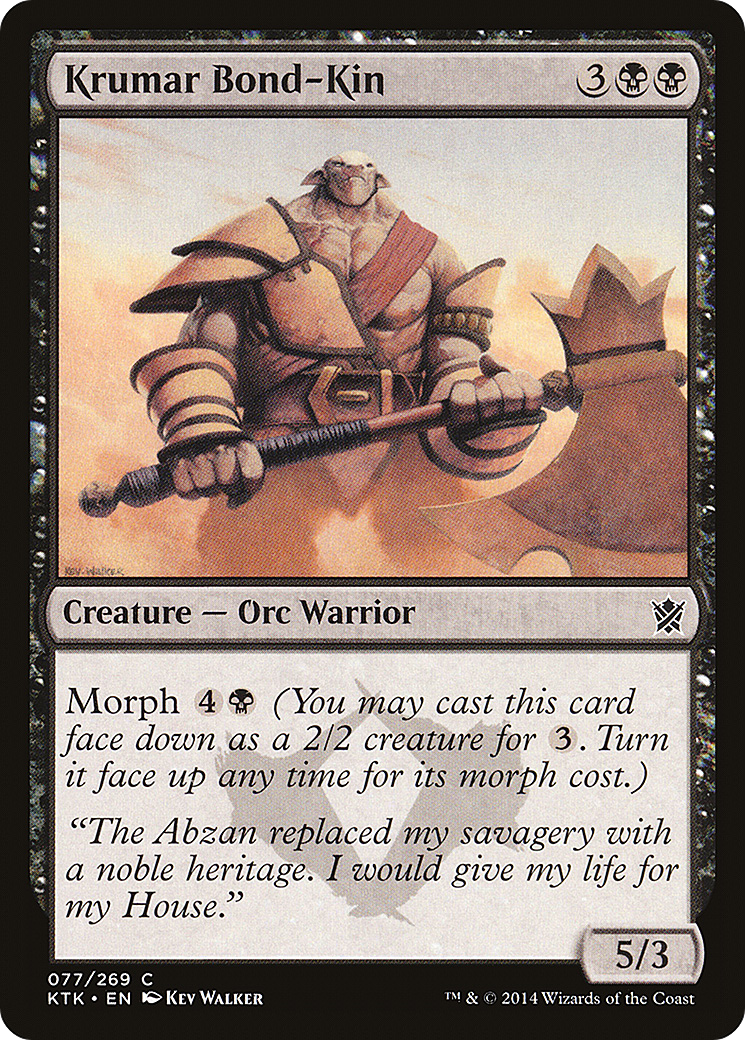 Krumar Bond-Kin [Khans of Tarkir]-1
