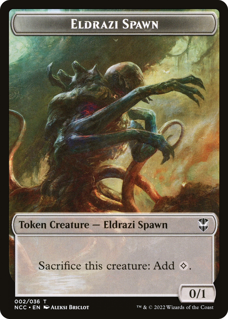 Eldrazi Spawn (TNCC-002) - New Capenna Commander Tokens-1
