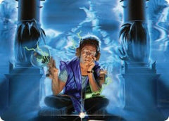 Oblivious Bookworm Art Card [Duskmourn: House of Horror Art Series]-1