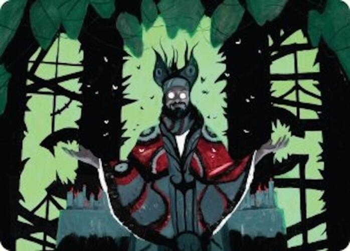 Victor, Valgavoth's Seneschal Art Card (23/54) [Duskmourn: House of Horror Art Series]-1