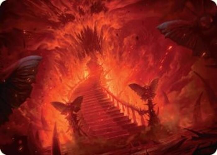Mountain Art Card [Duskmourn: House of Horror Art Series]-1