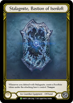 Stalagmite, Bastion of Isenloft (Golden) [FAB078] (Promo)  Cold Foil-1