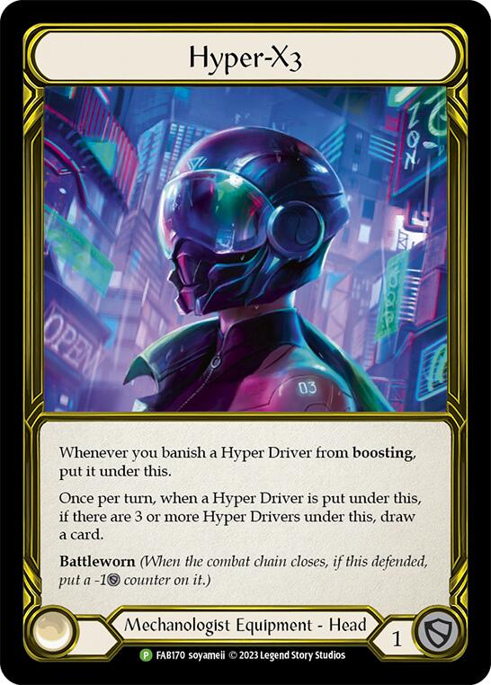 Hyper-X3 [FAB170] (Promo)  Cold Foil-1