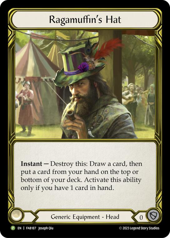 Ragamuffin's Hat [FAB187] (Promo)  Cold Foil-1
