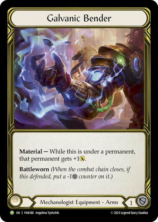 Galvanic Bender [FAB188] (Promo)  Cold Foil-1