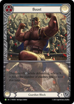 Boast (Cold Foil) [FAB189] (Promo)  Rainbow Foil-1