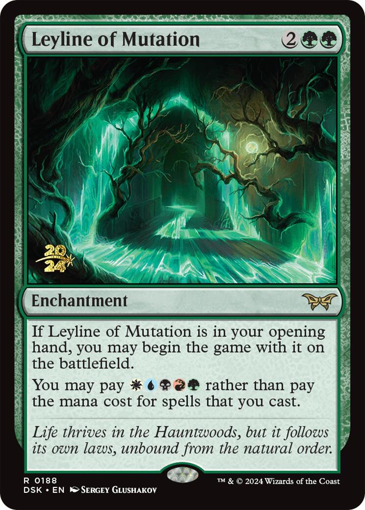 Leyline of Mutation [Duskmourn: House of Horror Prerelease Promos]-2