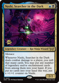 Nashi, Searcher in the Dark [Duskmourn: House of Horror Prerelease Promos]-5
