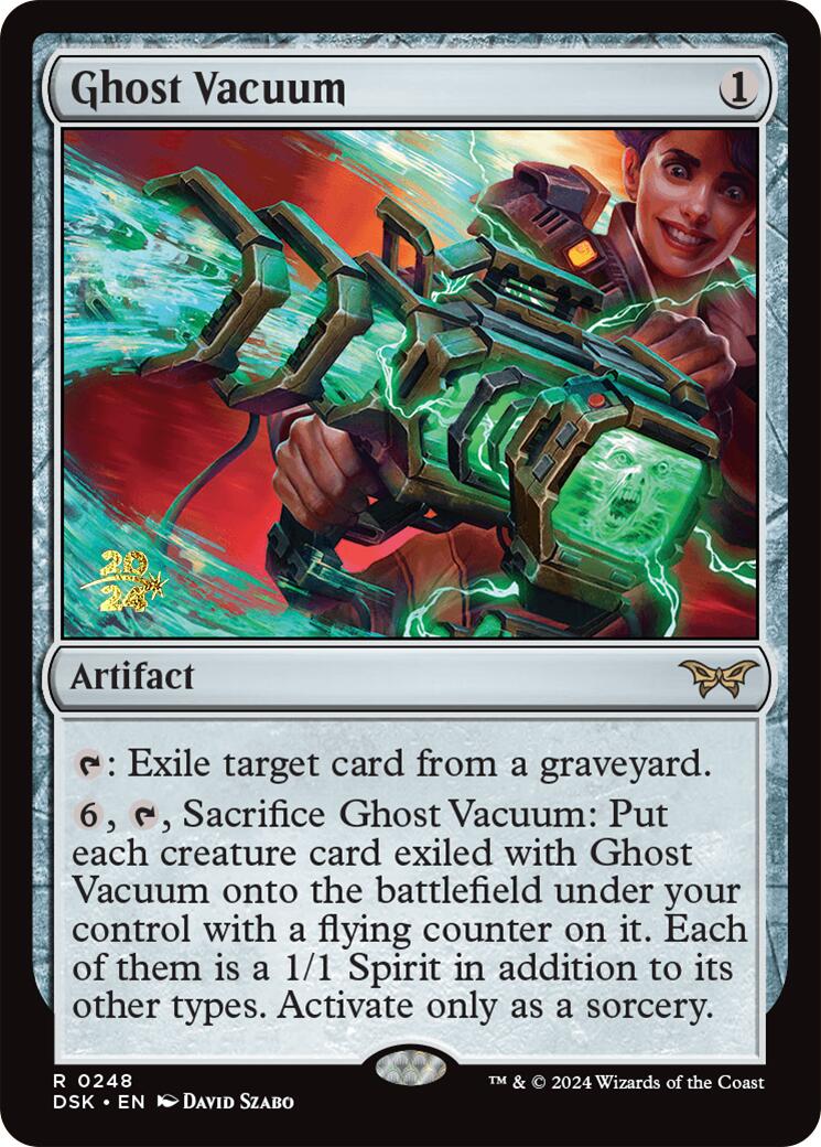 Ghost Vacuum [Duskmourn: House of Horror Prerelease Promos]-4