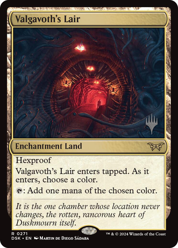 Valgavoth's Lair (Promo Pack) [Duskmourn: House of Horror Promos]-1