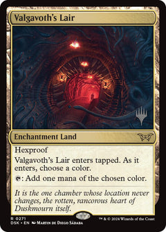 Valgavoth's Lair (Promo Pack) [Duskmourn: House of Horror Promos]-1