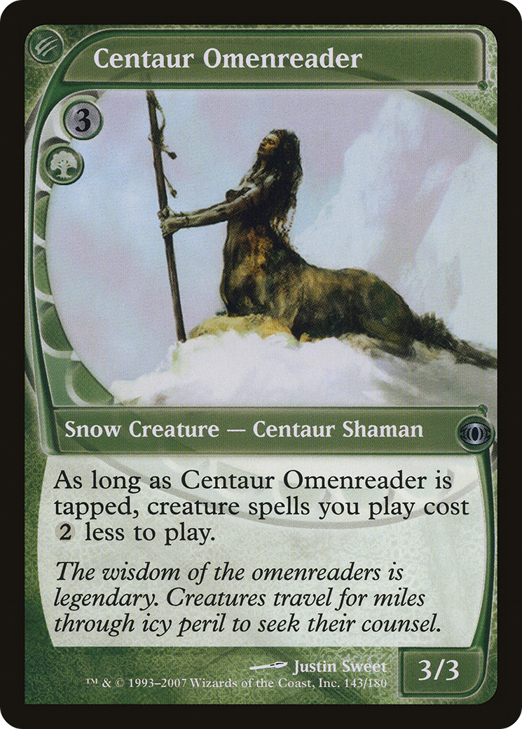 Centaur Omenreader [Future Sight]-1