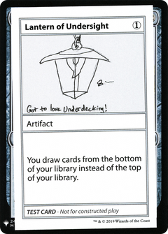 Lantern of Undersight [Mystery Booster Playtest Cards]-1