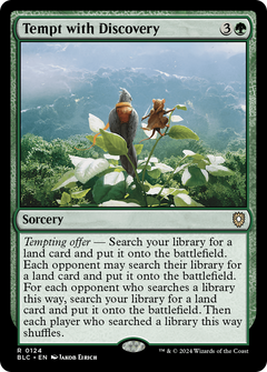 Tempt with Discovery [Bloomburrow Commander]-1