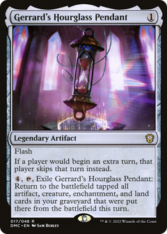 Gerrard's Hourglass Pendant [Dominaria United Commander]-1