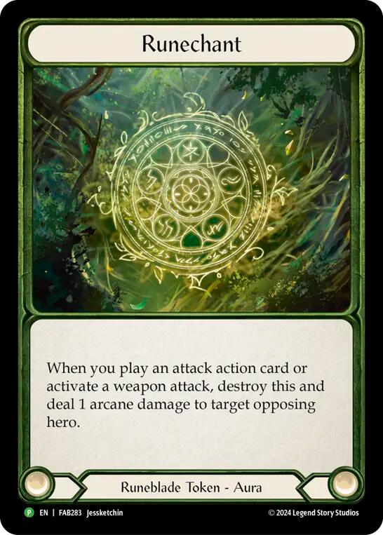 Runechant [FAB283] (Promo)  Cold Foil-1