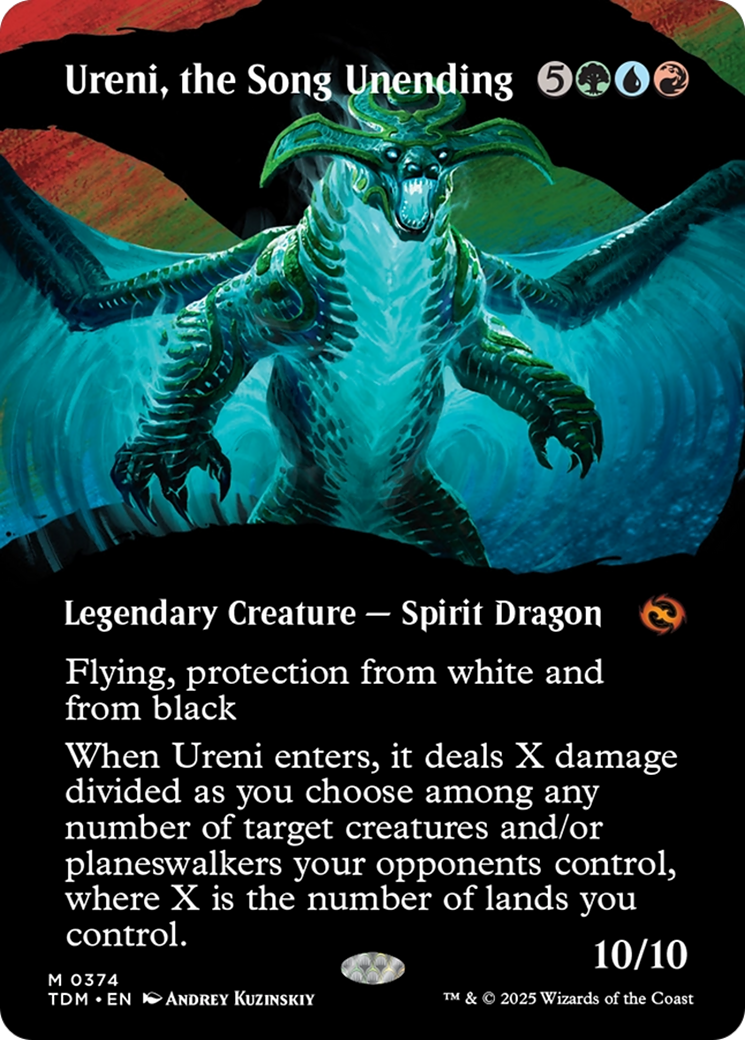 Ureni, the Song Unending (Borderless) [Tarkir: Dragonstorm]-1