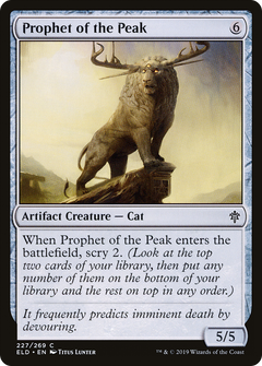 Prophet of the Peak [Throne of Eldraine]-1