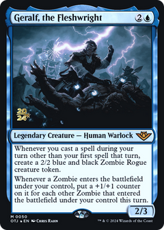 Geralf, the Fleshwright [Outlaws of Thunder Junction Prerelease Promos]-1