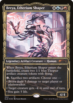 Breya, Etherium Shaper (Showcase Gilded Foil) [Secret Lair Drop Series]-1