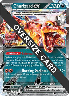 Charizard ex (125/197 - Jumbo Card) [Scarlet & Violet: Obsidian Flames]-1