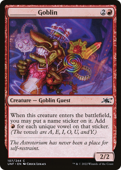_____ Goblin (UNF-107) - Unfinity Foil-1