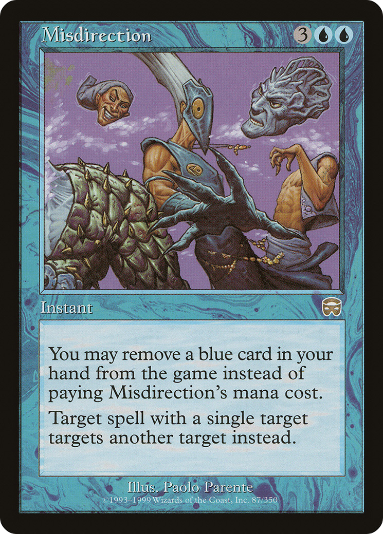 Misdirection [Mercadian Masques]-1
