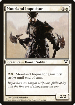 Moorland Inquisitor [Avacyn Restored]-1