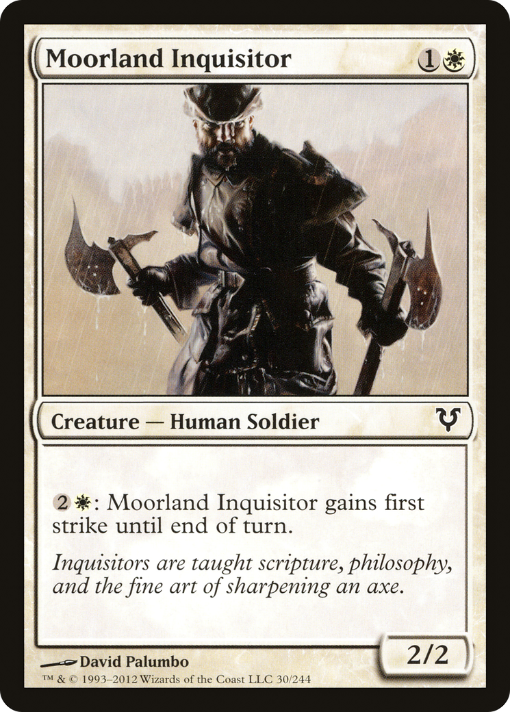 Moorland Inquisitor [Avacyn Restored]-1