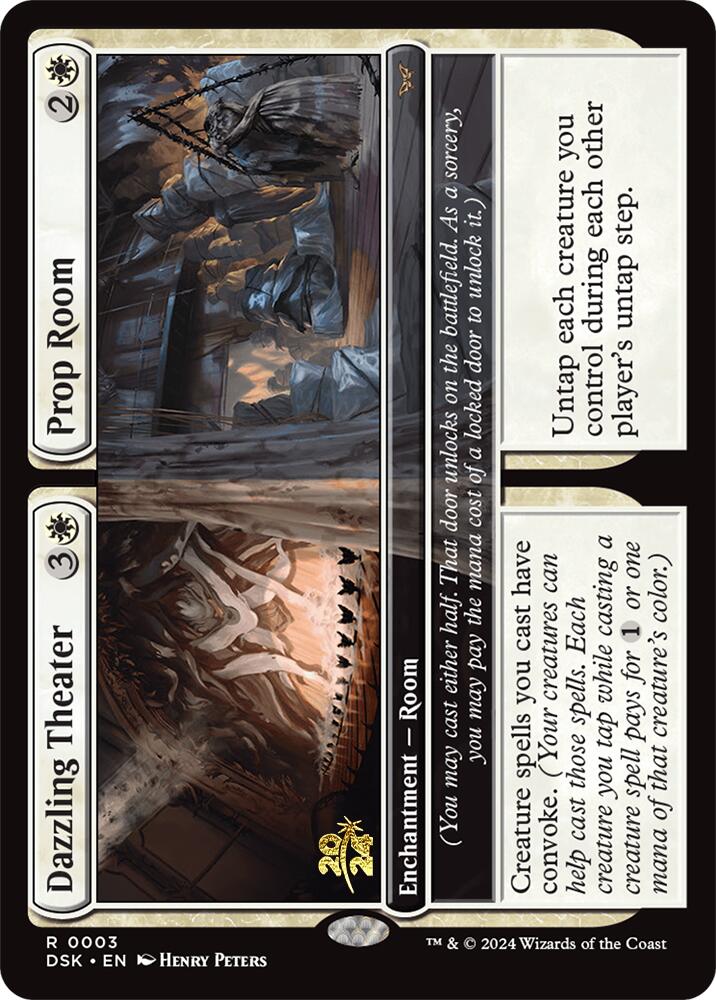 Dazzling Theater // Prop Room [Duskmourn: House of Horror Prerelease Promos]-5