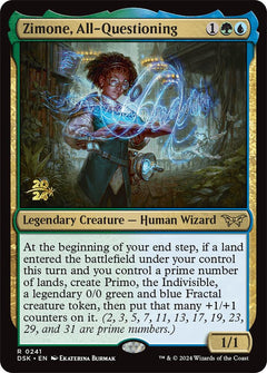Zimone, All-Questioning [Duskmourn: House of Horror Prerelease Promos]-5
