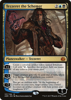 Tezzeret the Schemer [Aether Revolt]-1