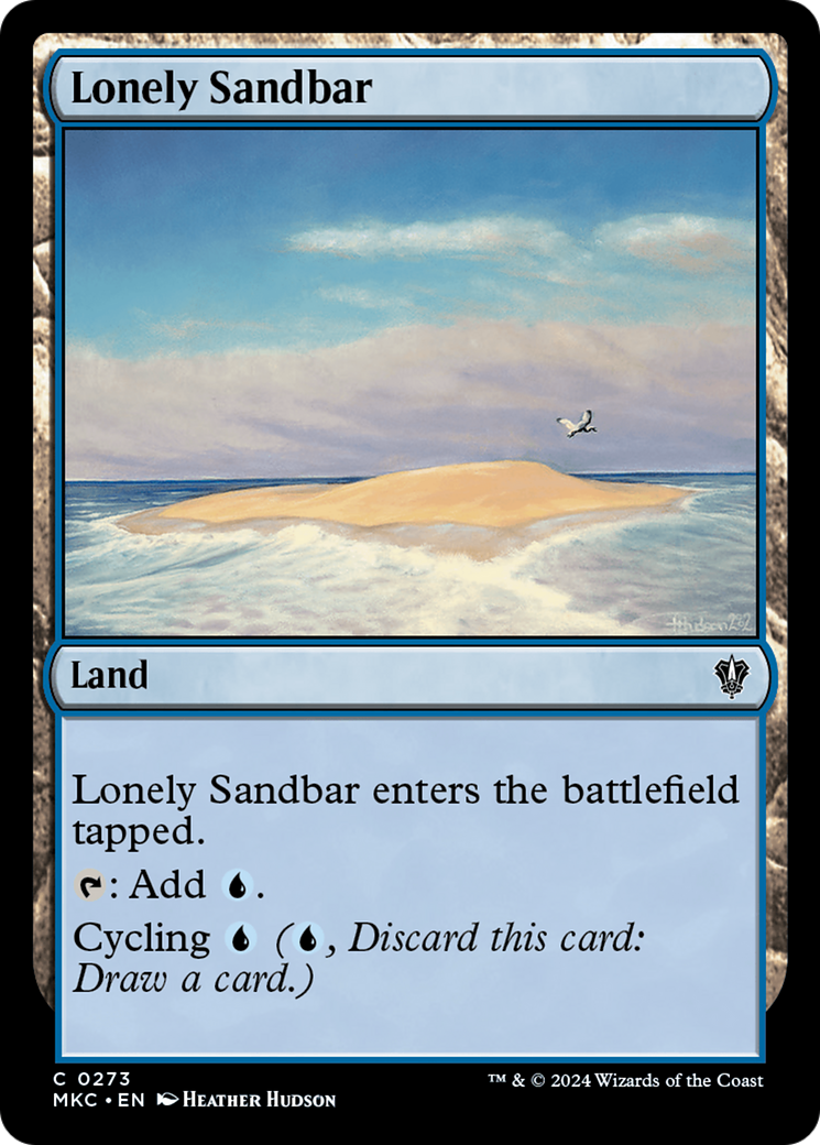 Lonely Sandbar [Murders at Karlov Manor Commander]-1