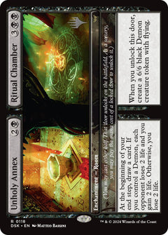 Unholy Annex // Ritual Chamber (Promo Pack) [Duskmourn: House of Horror Promos]-1